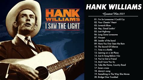 hank williams songs youtube|hank williams greatest hits.